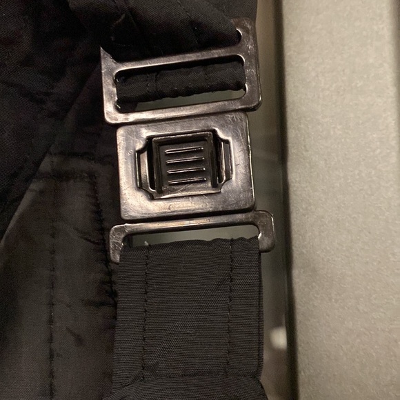 Black Zip Up Snow Overalls - Picture 4 of 10